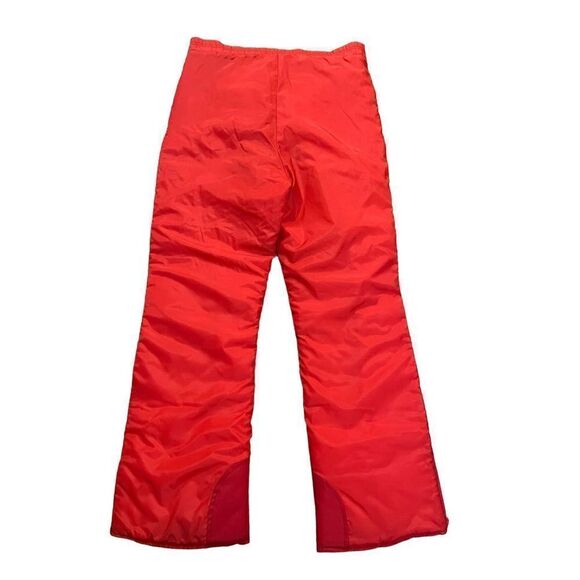 Obermeyer Vintage Red Ladies Warm-Up retro ski pants size 12 - Picture 2 of 14